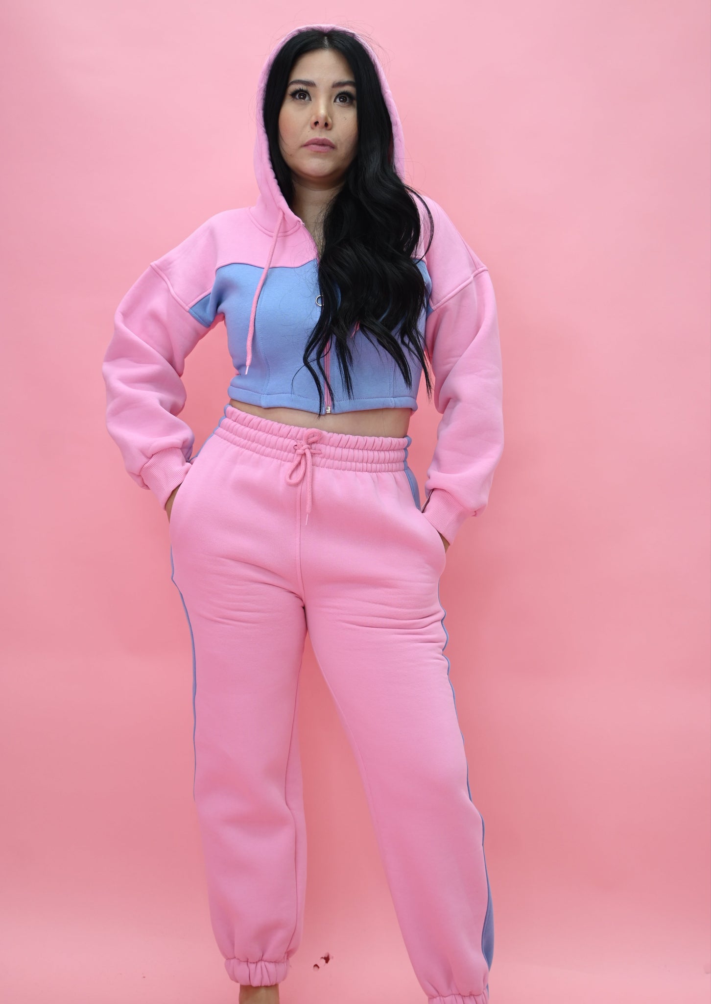 PINK PANT SET