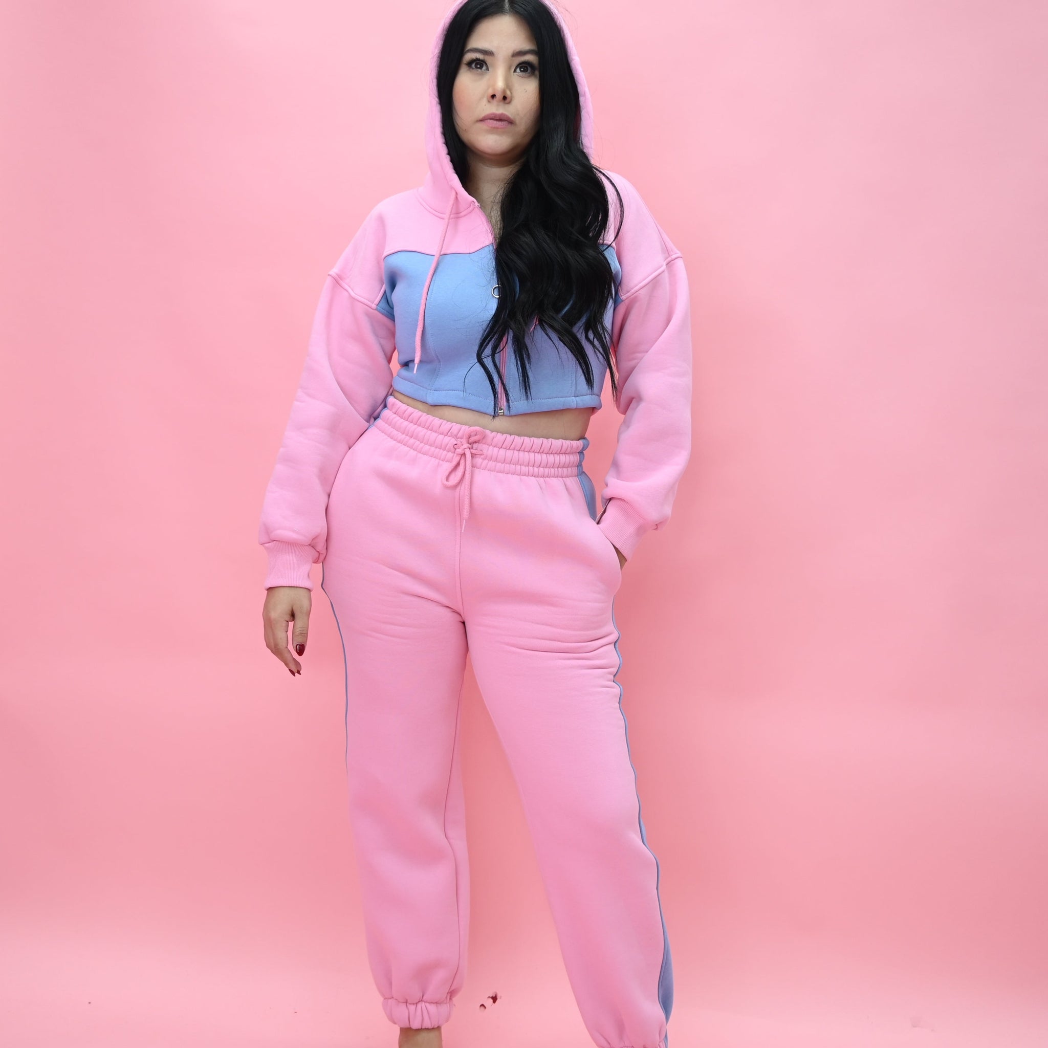 PINK PANT SET