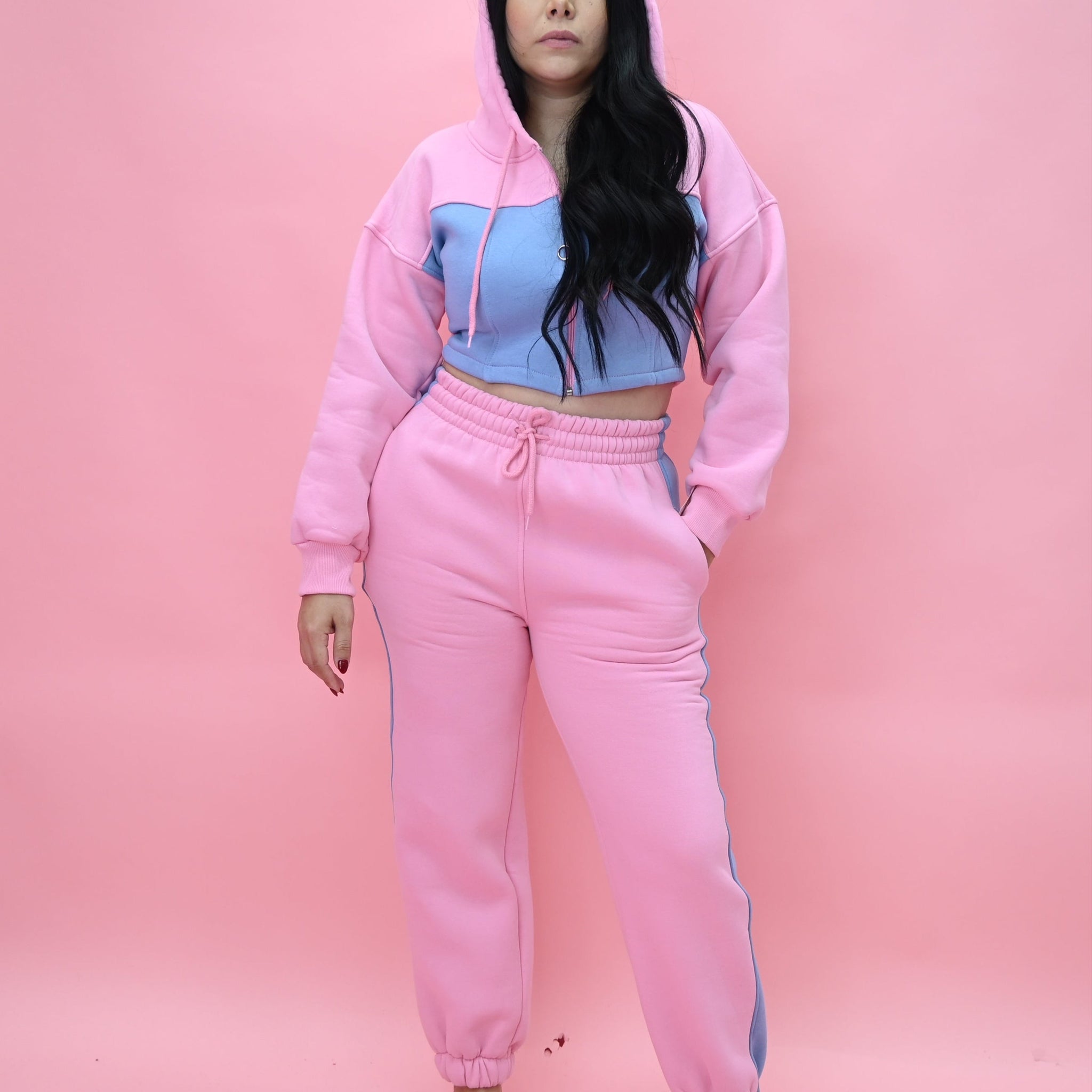 PINK PANT SET