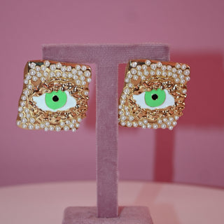 EYE PEARLS EARRING
