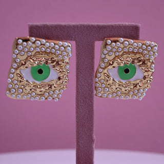 EYE PEARLS EARRING