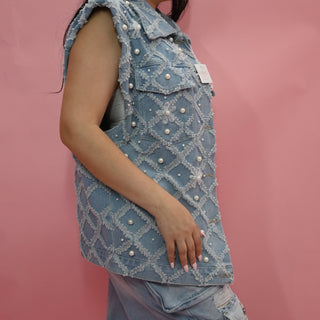 LIGHT DENIM VEST