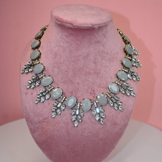 GREY BIG NECKLACE
