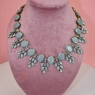GREY BIG NECKLACE