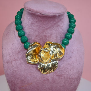 BIG FLOWER NECKLACE