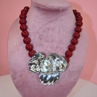 BIG FLOWER NECKLACE