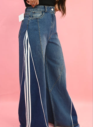 LINE WHITE JEANS