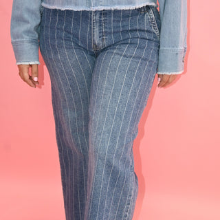 STRIPE JEANS