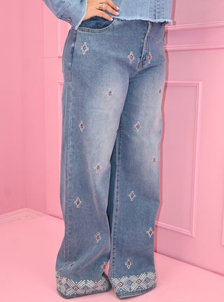 CRYSTAL PLUS JEANS