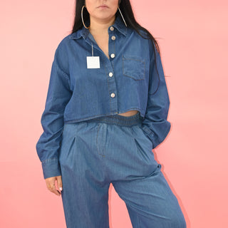 SOLID DENIM SET