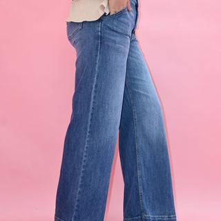 MIDE RISE JEANS