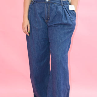 PLIEGUES DENIM JEANS