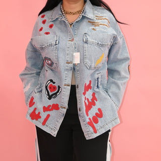 PARCHES DENIM JACKET