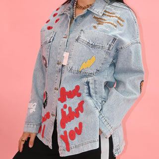 PARCHES DENIM JACKET