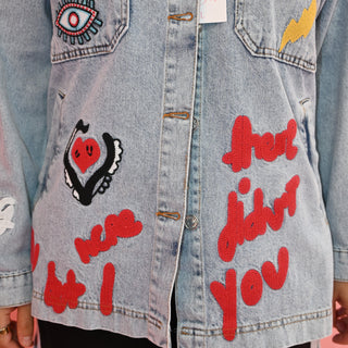 PARCHES DENIM JACKET