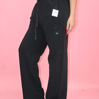 BLACK CRISTAL PANTS