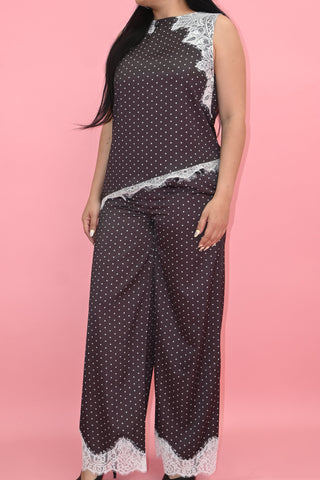 MINI DOTS PANT SET