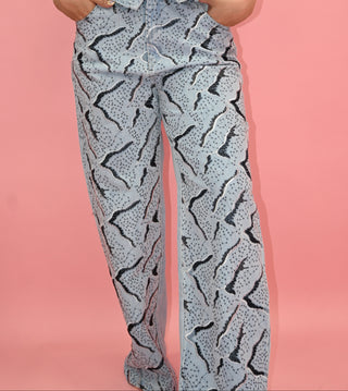 CRISTALS DENIM SET