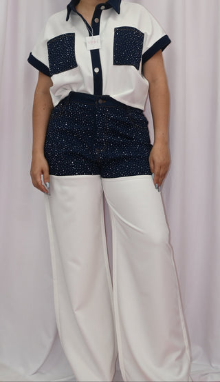 CRYSTALES WHITE SET