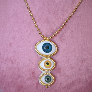 3 EYE NECKLACE