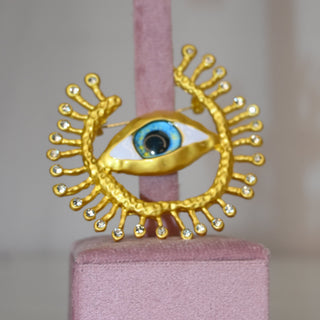 EYE BROCHE