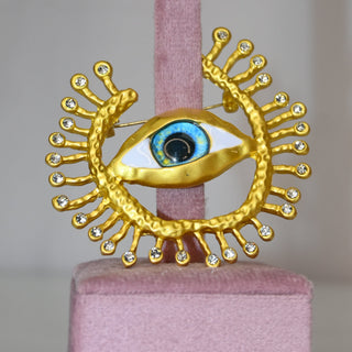 EYE BROCHE