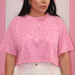 CRYSTALES CROP TOP