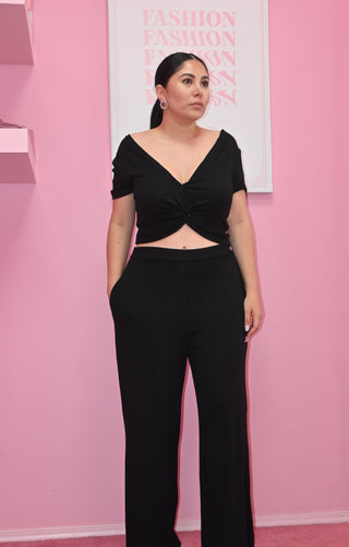 CROP TOP SET