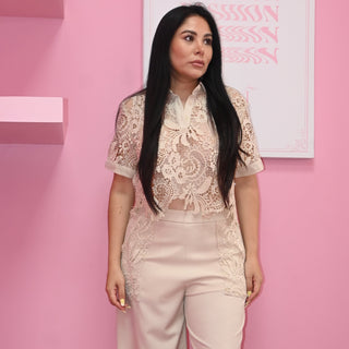 ENCAJE TOP SET