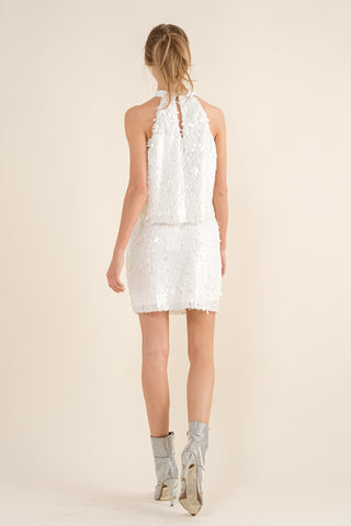 SEQUIN SKIRT SET