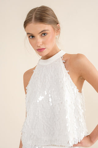 SEQUIN SKIRT SET