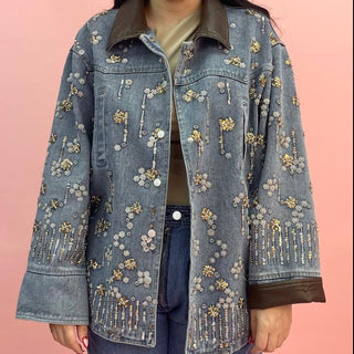 BROWN LEATHER JACKET