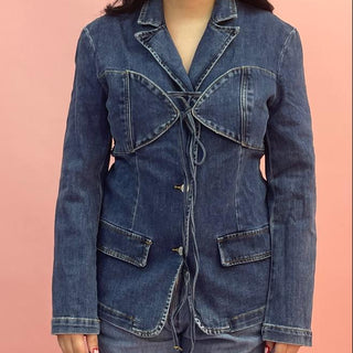 DENIM COAT JACKET