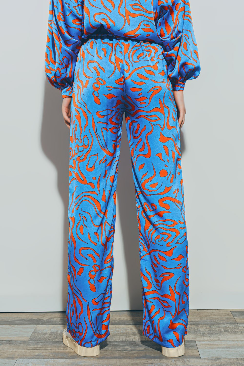 PANTALÓN AZUL CINTURA