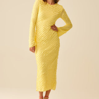 BUTTER YELLOW DRESS