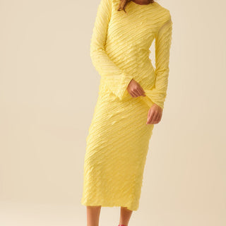 BUTTER YELLOW DRESS