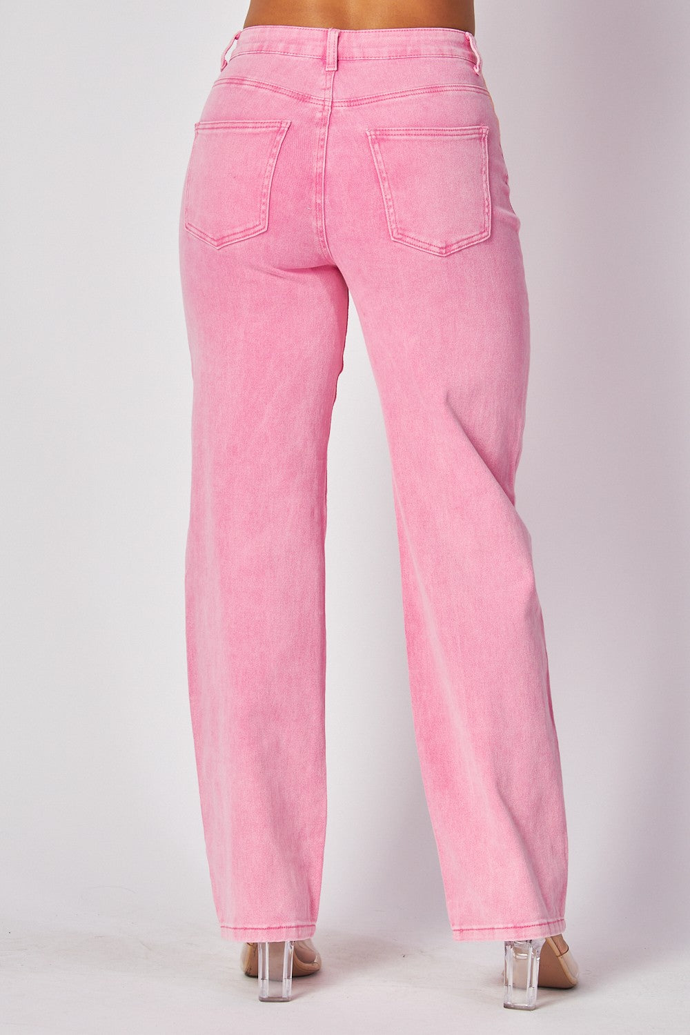 PINK DENIM JEANS