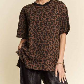 LEOPARD T SHIRT