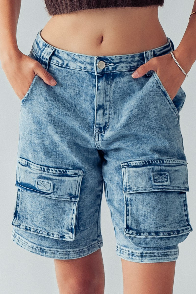 DENIM SHORT