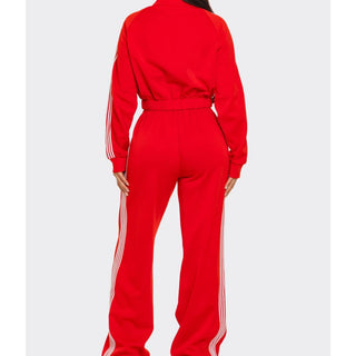 STRIPED PANT SET